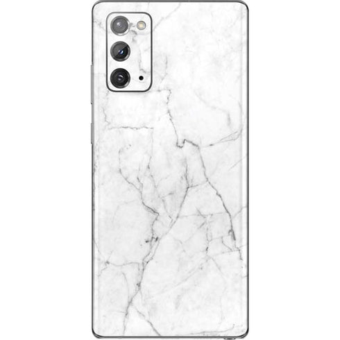 White Marble Galaxy Note20 5G Skin