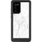 White Marble Galaxy Note20 5G Waterproof Case