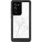 White Marble Galaxy Note20 Ultra 5G Waterproof Case