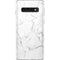 White Marble Galaxy S10 Skin