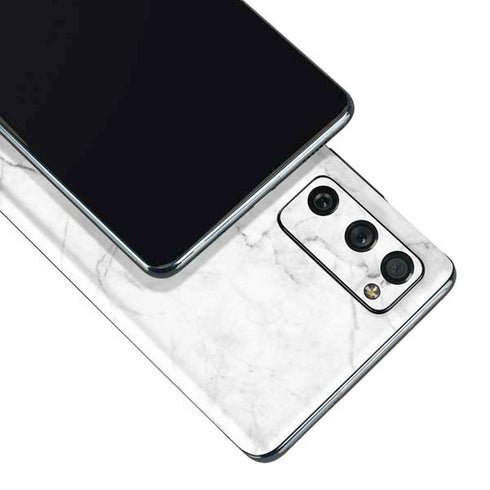 White Marble Galaxy S20 Fan Edition Skin
