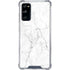 White Marble Galaxy S20 FE Clear Case