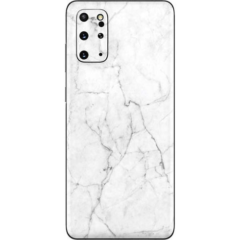 White Marble Galaxy S20 Plus Skin