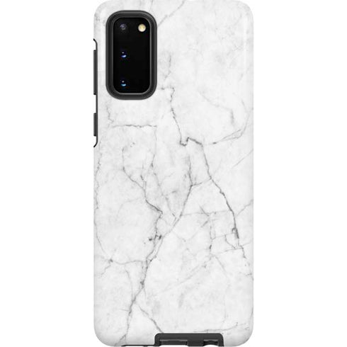 White Marble Galaxy S20 Pro Case