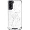 White Marble Galaxy S21 5G Clear Case