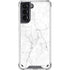 White Marble Galaxy S21 5G Clear Case