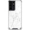 White Marble Galaxy S21 Ultra 5G Clear Case