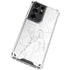 White Marble Galaxy S21 Ultra 5G Clear Case