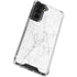 White Marble Galaxy S22 Clear Case