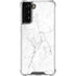 White Marble Galaxy S22 Plus Clear Case