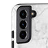 White Marble Galaxy S22 Plus Pro Case