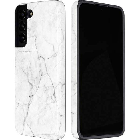 White Marble Galaxy S22 Plus Pro Case