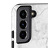 White Marble Galaxy S22 Pro Case