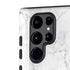 White Marble Galaxy S22 Ultra Pro Case