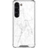 White Marble Galaxy S23 Clear Case