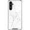 White Marble Galaxy S23 FE Clear Case