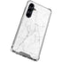 White Marble Galaxy S23 FE Clear Case