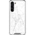 White Marble Galaxy S23 Plus Clear Case