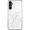 White Marble Galaxy S24 Clear Case