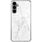 White Marble Galaxy S24 Plus Clear Case
