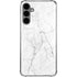 White Marble Galaxy S24 Plus Clear Case