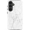 White Marble Galaxy S24 Plus Impact Case