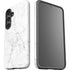 White Marble Galaxy S24 Plus Impact Case