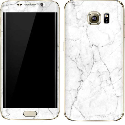 White Marble Galaxy S7 Edge Skin