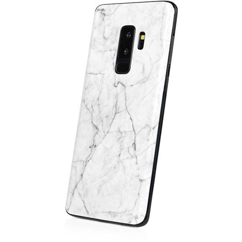 White Marble Galaxy S9 Plus Skin