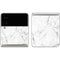 White Marble Galaxy Z Flip3 5G Skin