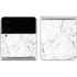 White Marble Galaxy Z Flip4 5G Skin