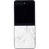 White Marble Galaxy Z Flip5 5G Skin