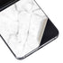 White Marble Galaxy Z Flip5 5G Skin