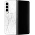 White Marble Galaxy Z Fold4 5G Skin