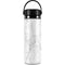 White Marble Hydro Flask 20oz Wide Mouth Skin