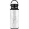 White Marble Hydro Flask 32oz Wide Mouth Skin