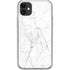 White Marble iPhone 11 Clear Case