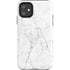 White Marble iPhone 11 Impact Case