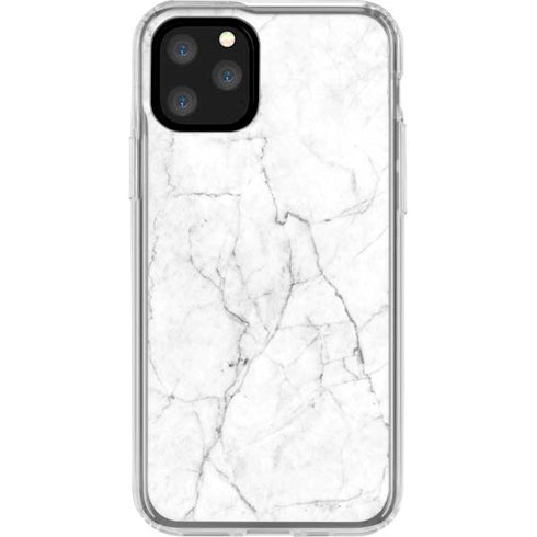 White Marble iPhone 11 Pro Clear Case