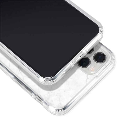 White Marble iPhone 11 Pro Clear Case