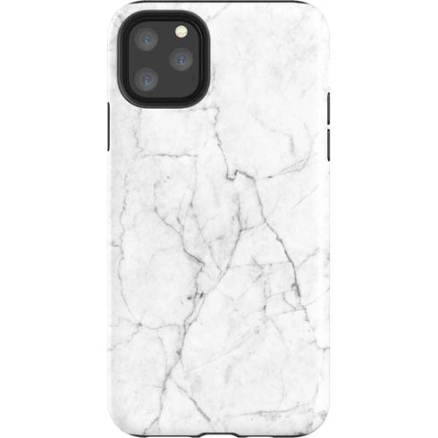 White Marble iPhone 11 Pro Max Impact Case