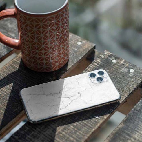 White Marble iPhone 11 Pro Max Skin