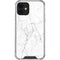 White Marble iPhone 12 Clear Case