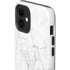 White Marble iPhone 12 Impact Case