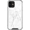 White Marble iPhone 12 Mini Clear Case