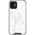White Marble iPhone 12 Mini Clear Case
