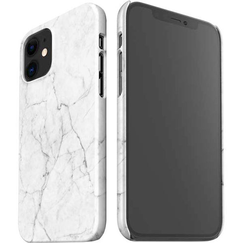 White Marble iPhone 12 Mini Lite Case