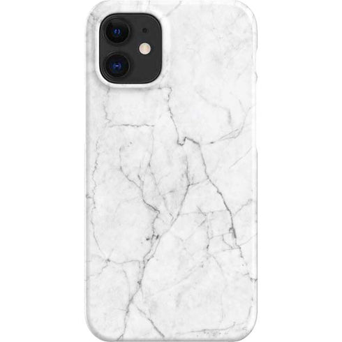 White Marble iPhone 12 Mini Lite Case