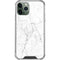 White Marble iPhone 12 Pro Clear Case