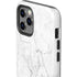 White Marble iPhone 12 Pro Max Impact Case